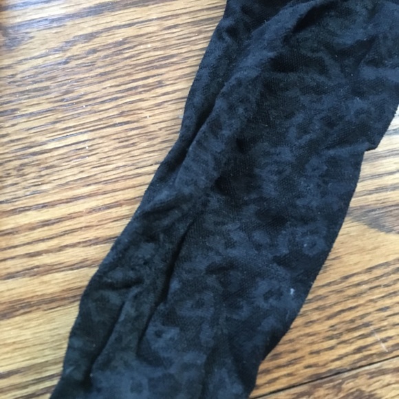 ASOS Sheer Leopard Cheetah Animal Print Tights O/S - Picture 3 of 7